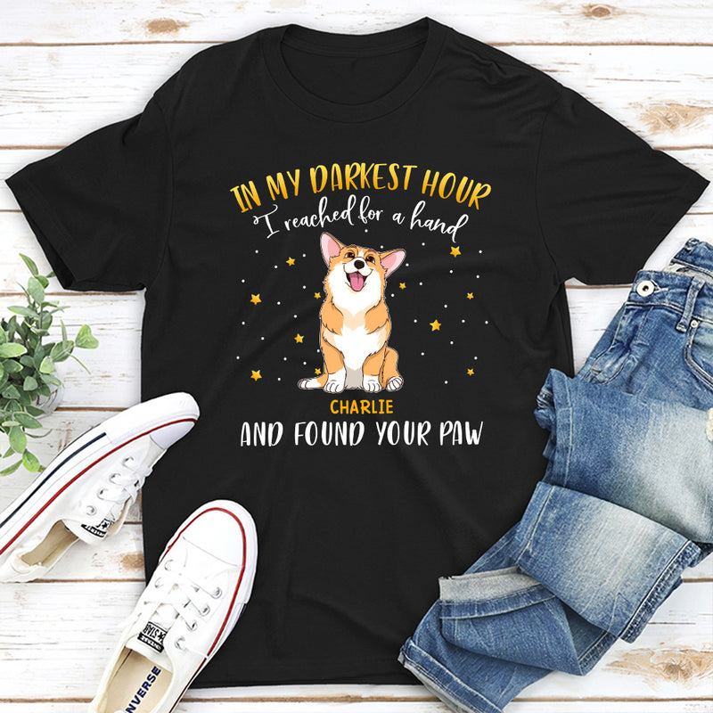 Reach For A Paw - Personalized Custom Unisex T-shirt