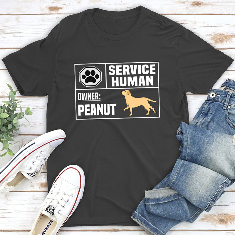 Service Human - Personalized Custom Unisex T-shirt