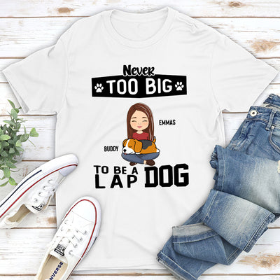 Lap Dog - Personalized Custom Premium T-shirt