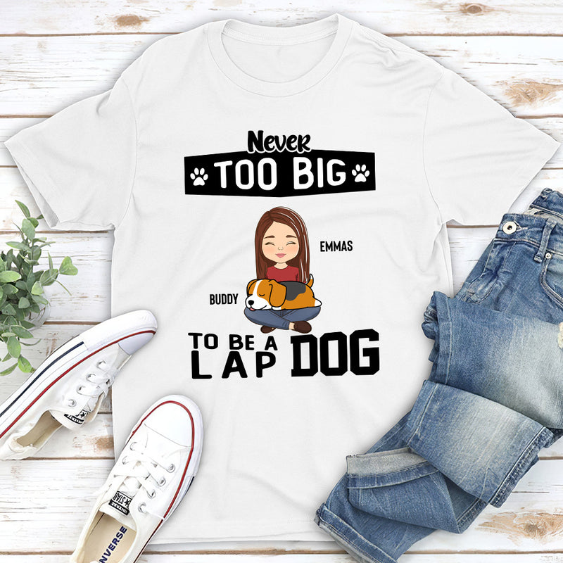 Lap Dog - Personalized Custom Premium T-shirt