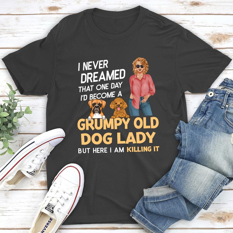 Dog Lady - Personalized Custom Unisex T-shirt