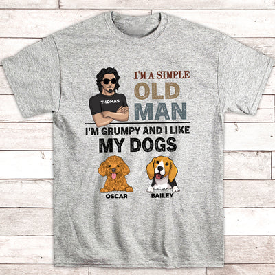 I Like My Dogs - Personalized Custom Unisex T-shirt
