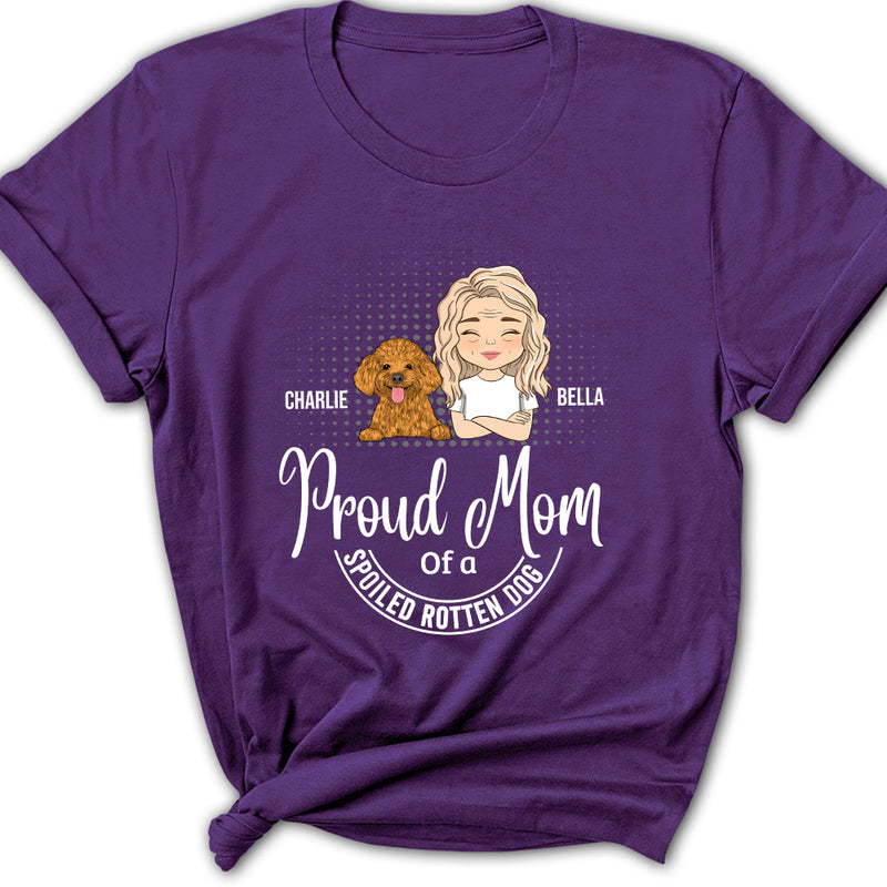 Proud Mom Proud Dad - Personalized Custom Women&