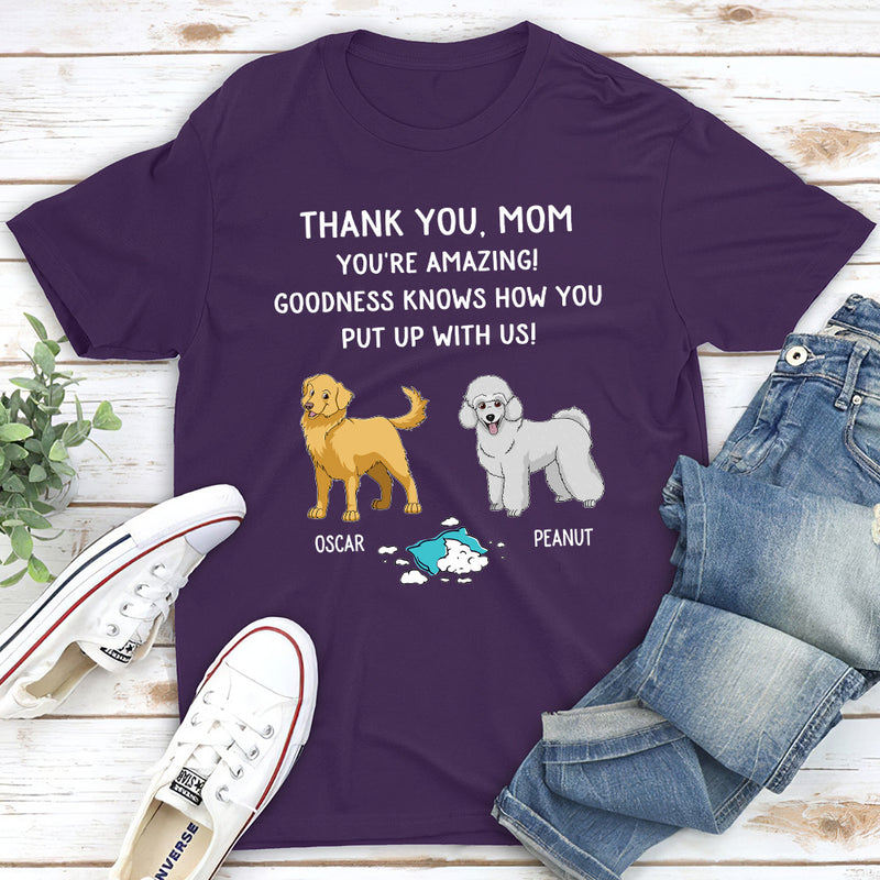 Goodness Knows - Personalized Custom Unisex T-shirt