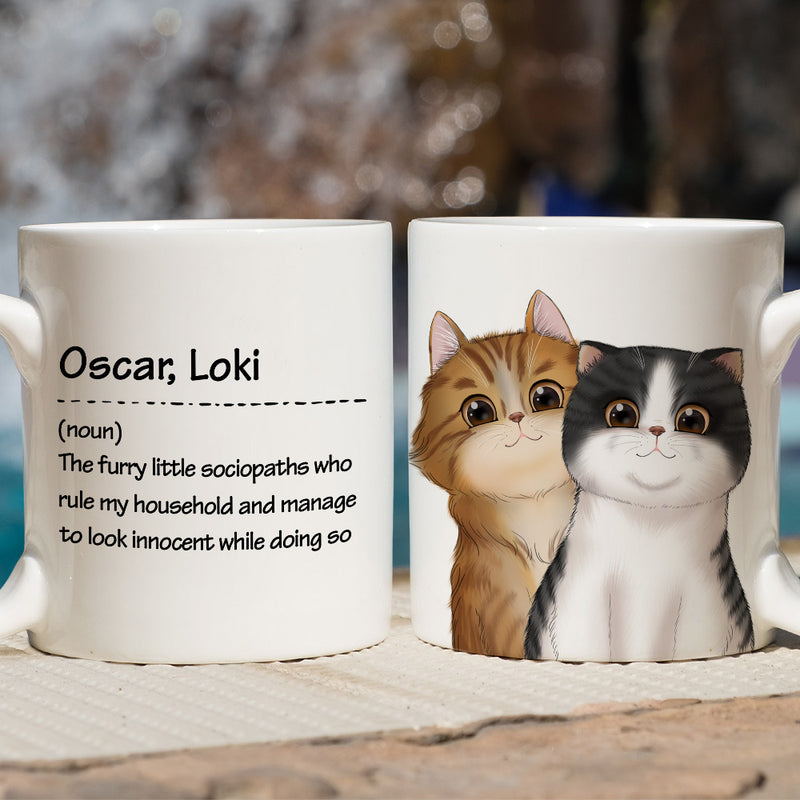 Cat Definition - Personalized Custom Coffee Mug