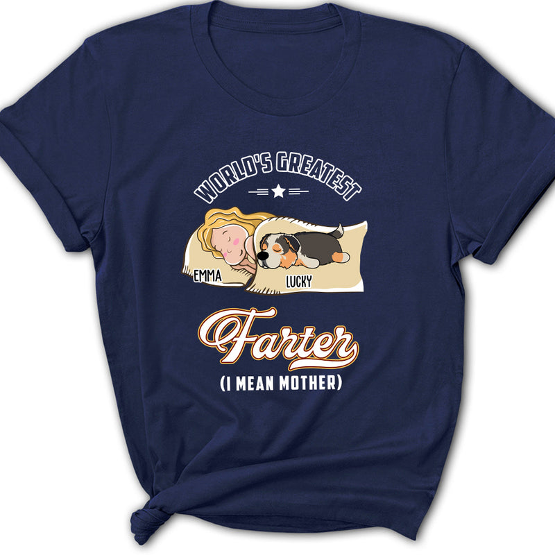 I Mean Greatest Father - Personalized Custom Women&