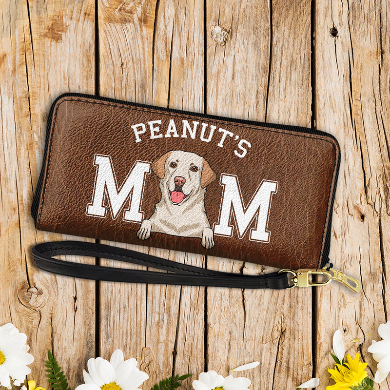 Dog Dad/Mom Basic - Personalized Custom Leather Wallet