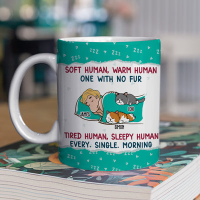 Soft Human Warm Human - Personalized Custom Coffee Mug