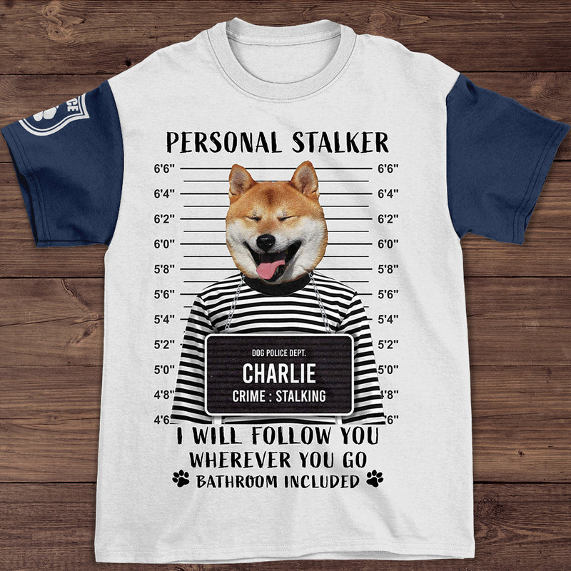 Personal Stalker - Personalized Custom Photo All-over-print T-shirt
