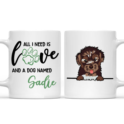 All I Need - Personalized Custom Coffee Mug