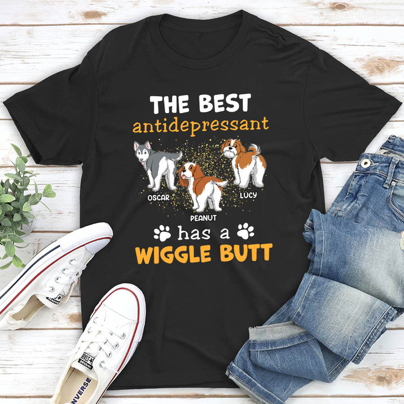 Wiggle Butt - Personalized Custom Unisex T-shirt