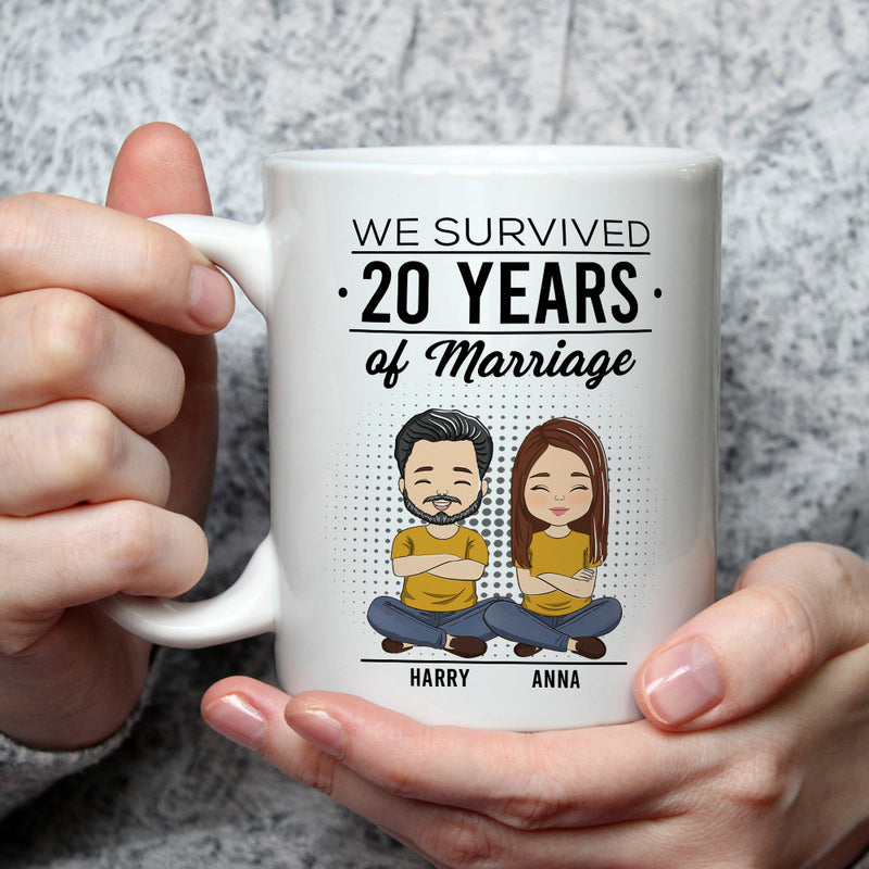 We Survived - Personalized Custom Coffee Mug