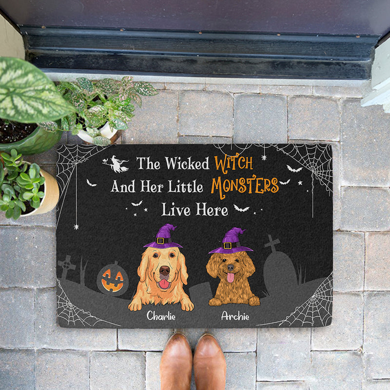 Little Monster  - Personalized Custom Doormat