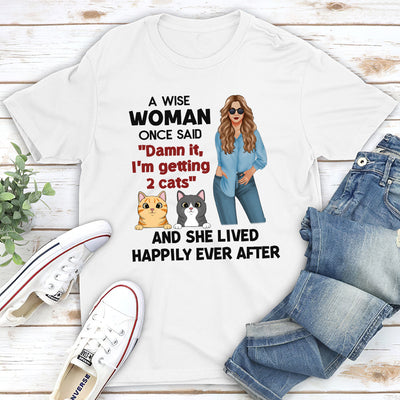 A Wise Woman - Personalized Custom Unisex T-shirt