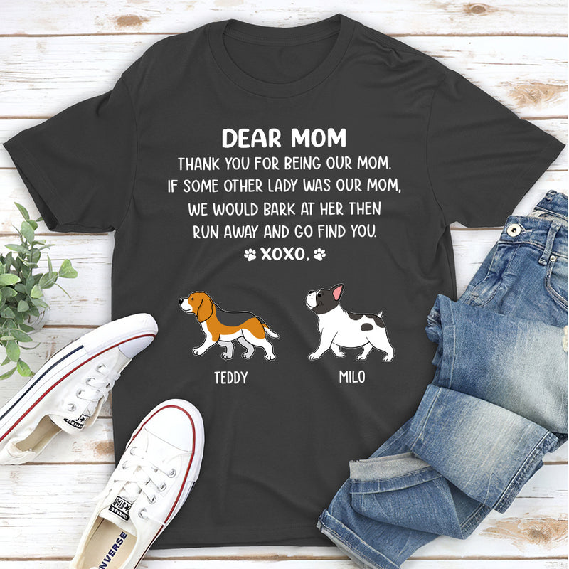 Dear Mom Xoxo 2 - Personalized Custom Premium T-shirt