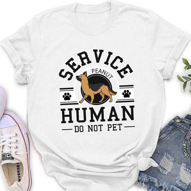 Service Human Logo - Personalized Custom Women&