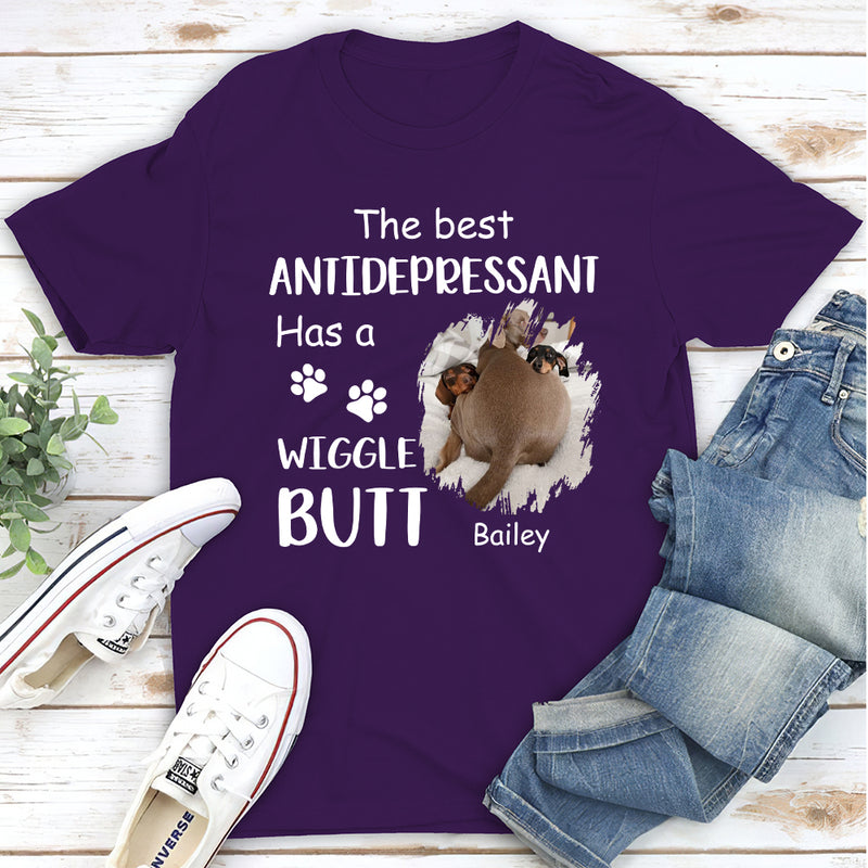 Best Antidepressant Photo - Personalized Custom Unisex T-shirt