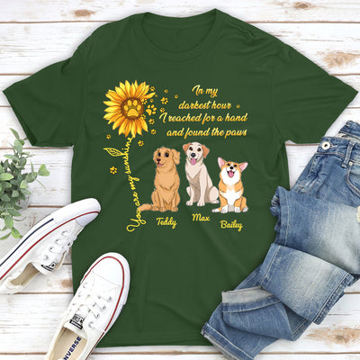 My Dog My Sunshine - Personalized Custom Unisex T-shirt