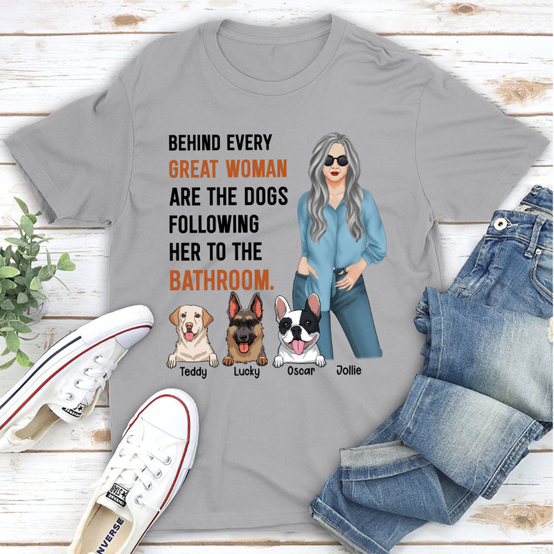 Great Woman - Personalized Custom Unisex T-shirt