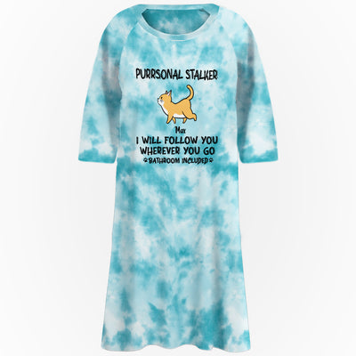 Purrsonal Stalkers - Personalized Custom 3/4 Sleeve Dress