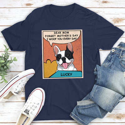 Woof You So Much - Personalized Custom Unisex T-shirt