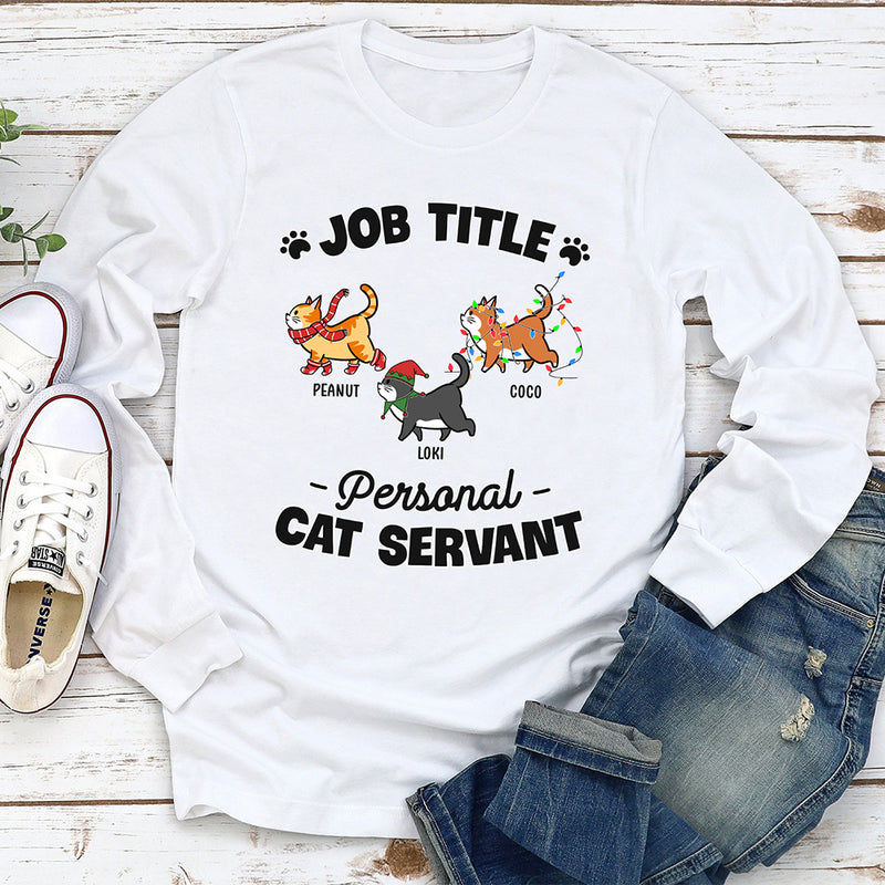 Personal Servant - Personalized Custom Long Sleeve T-shirt