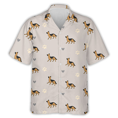 Dog Walking Hawaiian - Personalized Custom Hawaiian Shirt