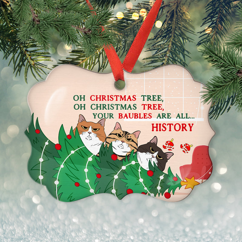 Oh Christmas Tree - Personalized Custom Aluminum Ornament