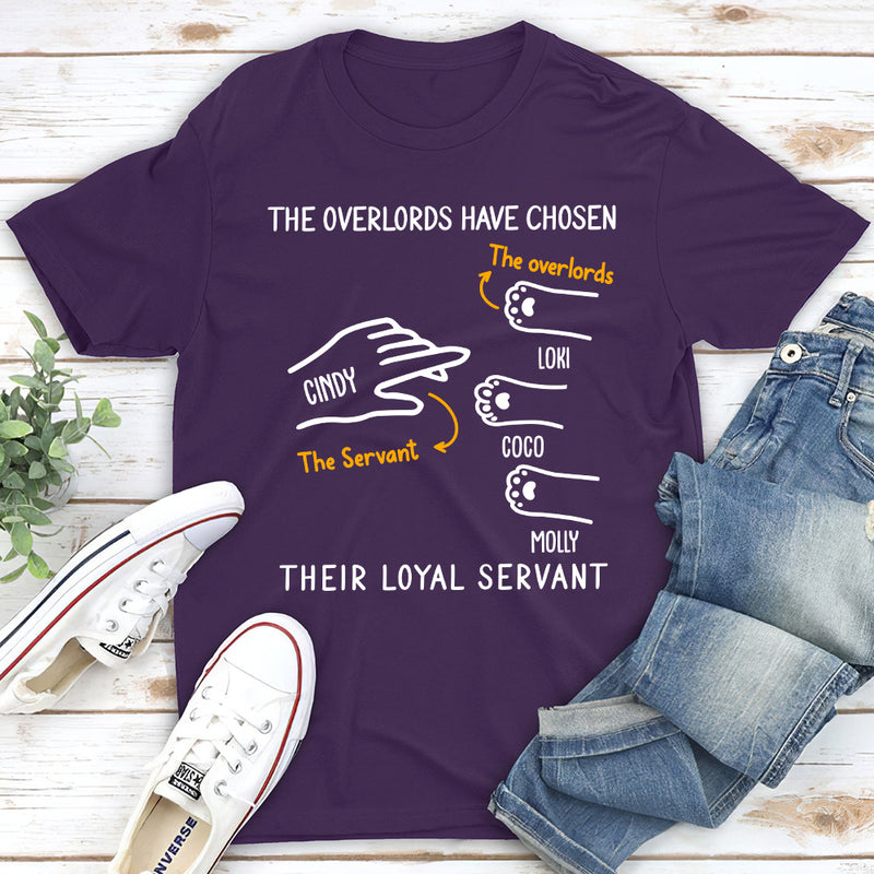 The Overlord & The Servant - Personalized Custom Unisex T-shirt