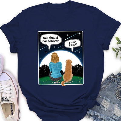 I Wish - Personalized Custom Women's T-shirt