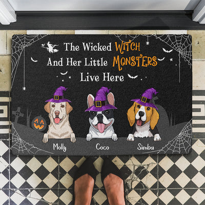 Little Monster  - Personalized Custom Doormat