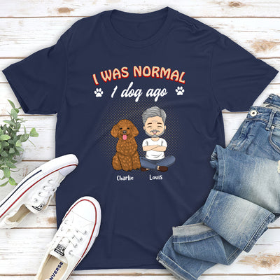 1 Dog Ago - Personalized Custom Unisex T-shirt