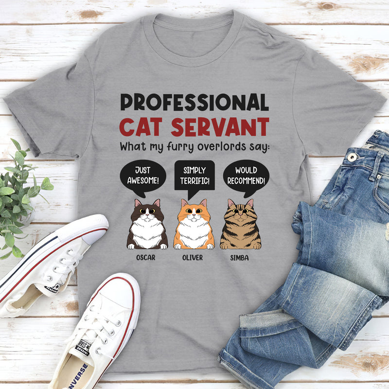 Professional Servant - Personalized Custom Unisex T-shirt