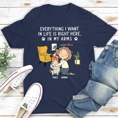 I Want - Personalized Custom Unisex T-shirt