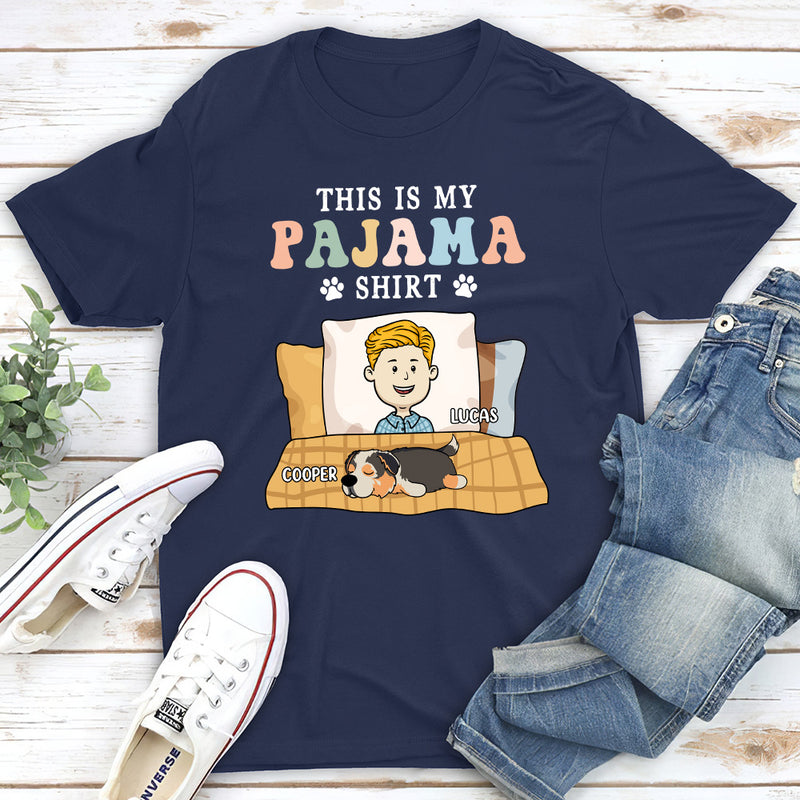 Pajama Colorful - Personalized Custom Unisex T-shirt