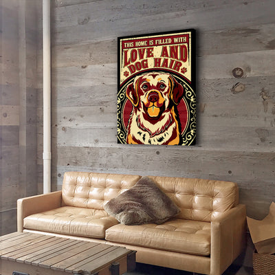 This Home Is Filled With Dog 4 - Canvas Print