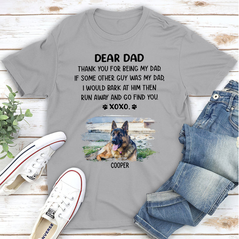 Dear Mom Xoxo Photo - Personalized Custom Unisex T-shirt