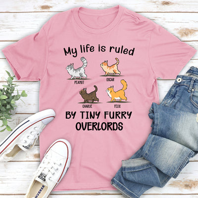 My Life Is Ruled By Cats - Personalized Custom Premium T-shirt