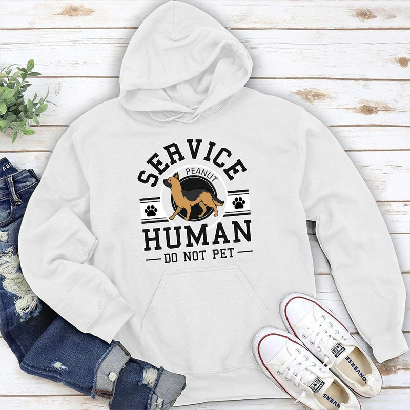 Service Human Logo - Personalized Custom Hoodie