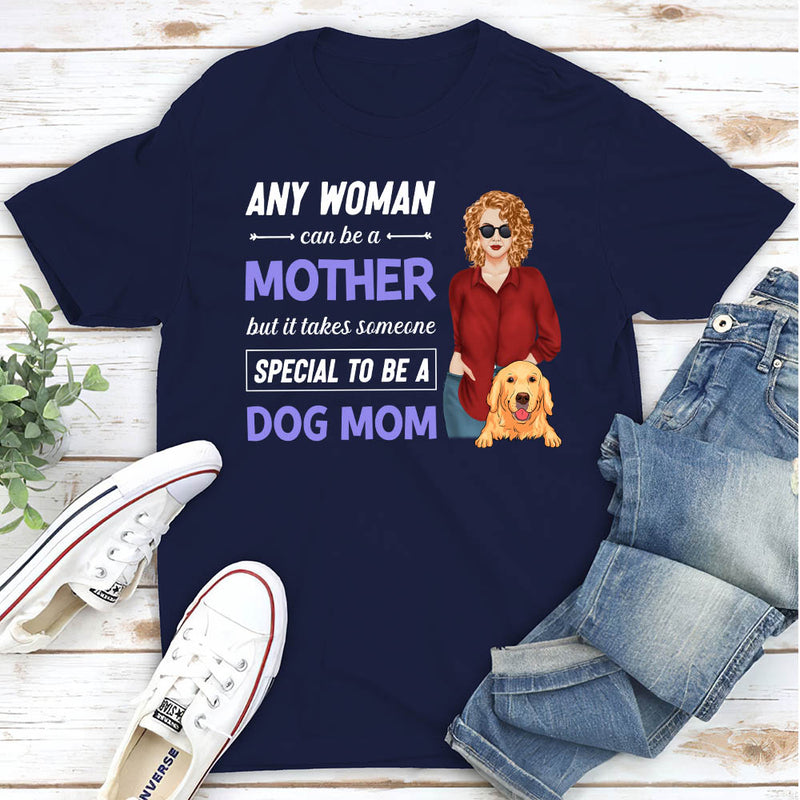 Special Dog Mom 2 - Personalized Custom Unisex T-shirt