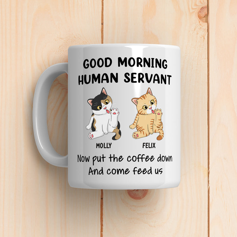 Good Morning - Personalized Custom Coffee Mug