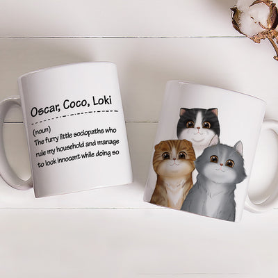 Cat Definition - Personalized Custom Coffee Mug