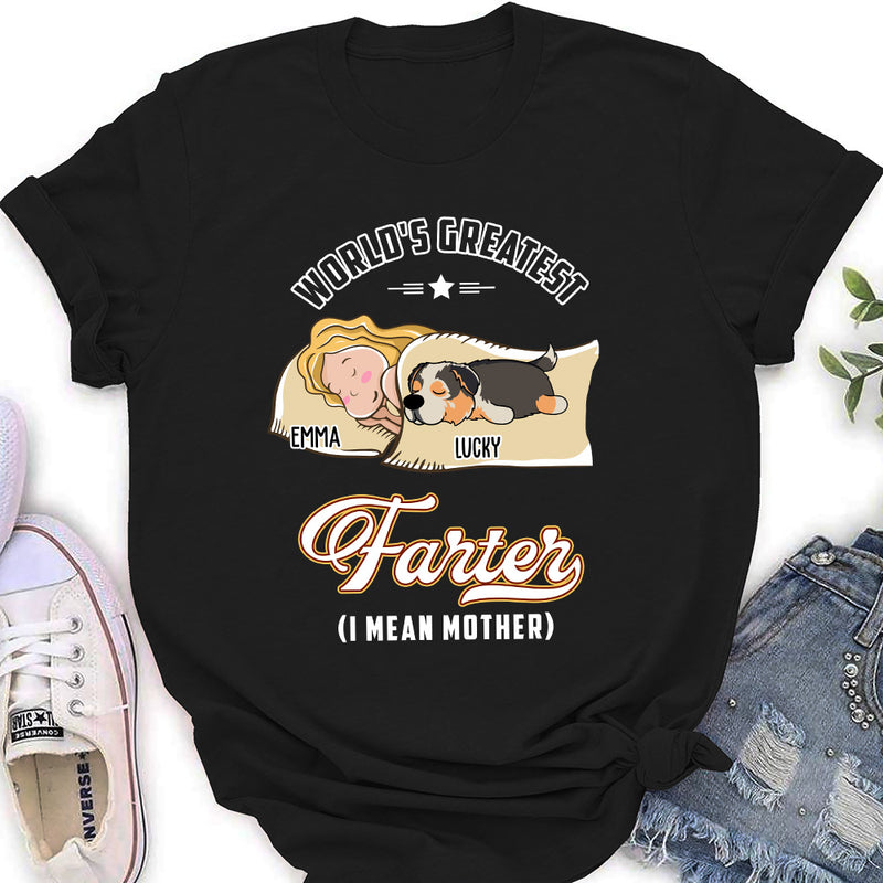 I Mean Greatest Father - Personalized Custom Women&