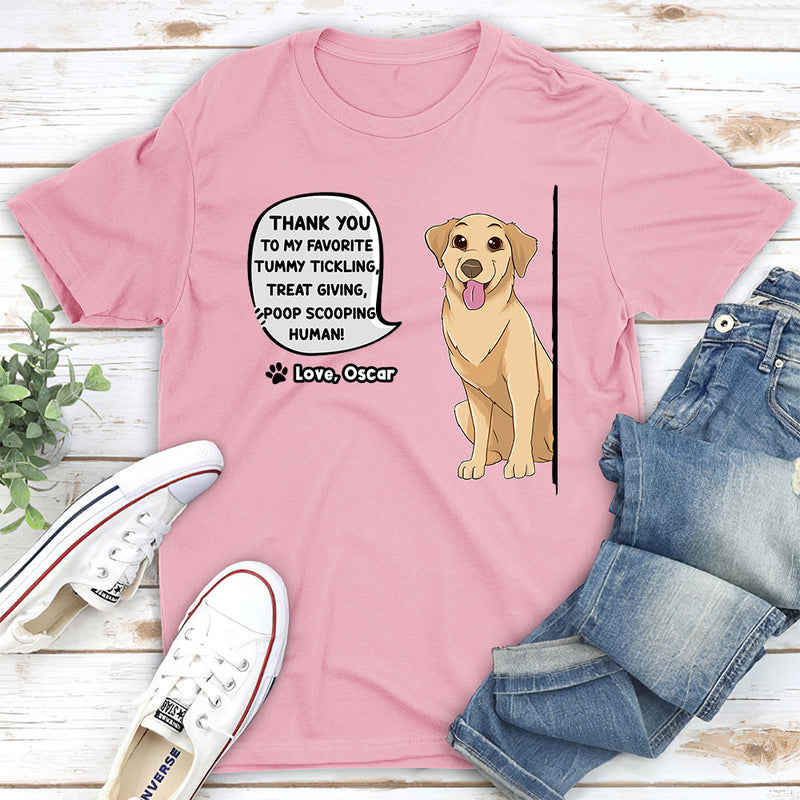 To My Human - Personalized Custom Unisex T-shirt