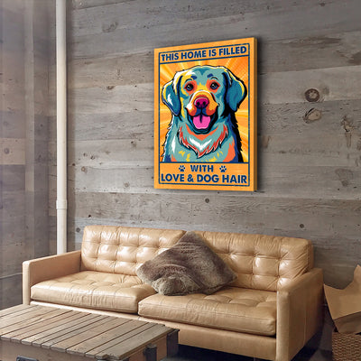 This Home Is Filled With Dog 3 - Canvas Print