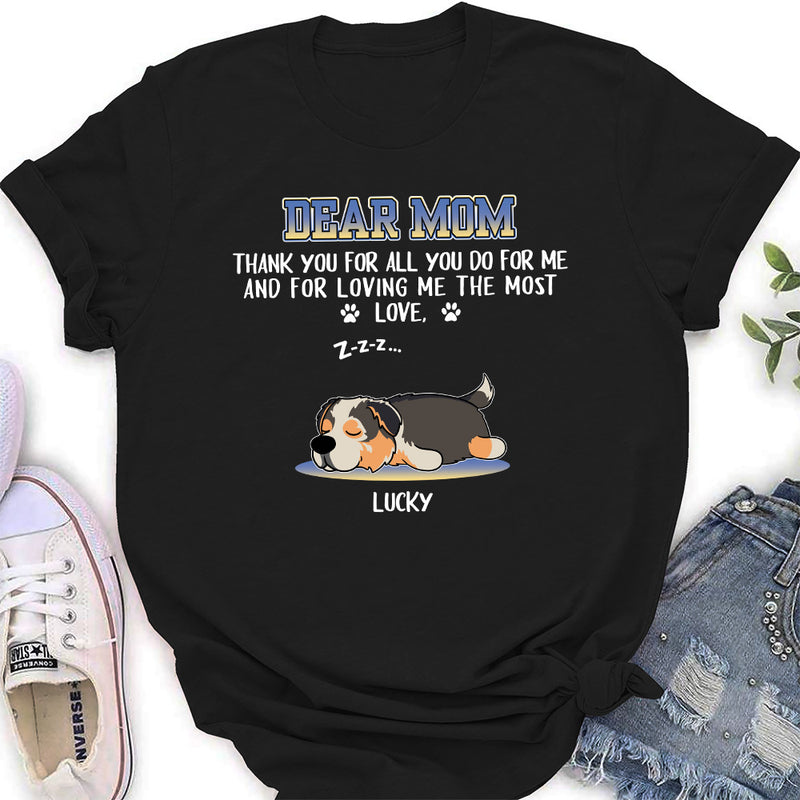 You Do Everything For Me - Personalized Custom Women&