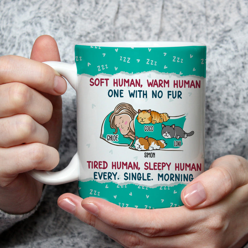 Soft Human Warm Human - Personalized Custom Coffee Mug