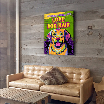 This Home Is Filled With Dog 2 - Canvas Print