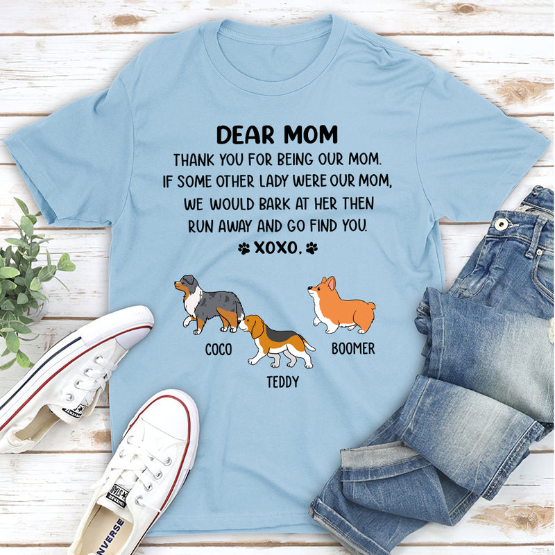 Dear Dad Xoxo - Personalized Custom Premium T-shirt