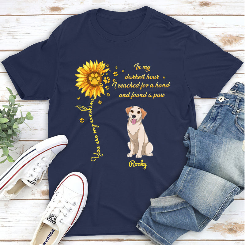 My Dog My Sunshine - Personalized Custom Unisex T-shirt